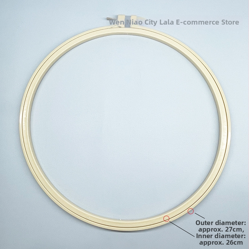 Keresztszemes hímzőkeret készlet, állítható műanyag keret, PP anyag, modern minimalista stílus