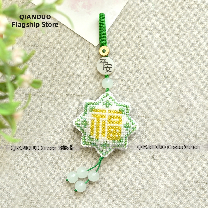 Telefono pakabukas ir raktų pakabukas su Su siuvinėjimu, spausdintas kryžminis siuvinėjimas, audinio siuvinėjimas