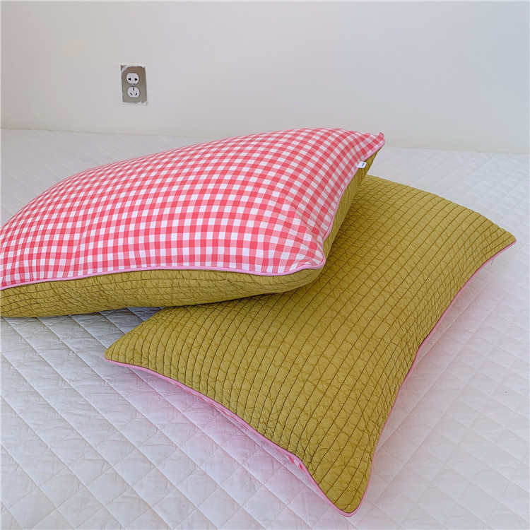 Navlaka za jastuk – prešivana, pamuk, twill tkanina, reaktivno bojanje, periva