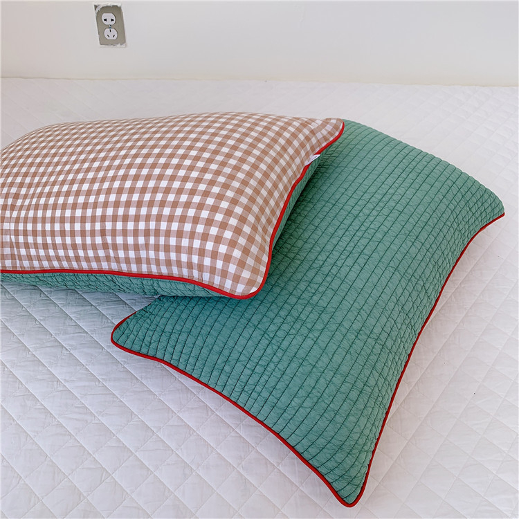 Navlaka za jastuk – prešivana, pamuk, twill tkanina, reaktivno bojanje, periva