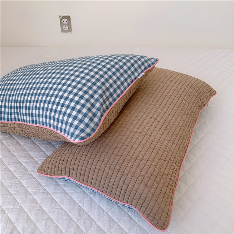 Navlaka za jastuk – prešivana, pamuk, twill tkanina, reaktivno bojanje, periva