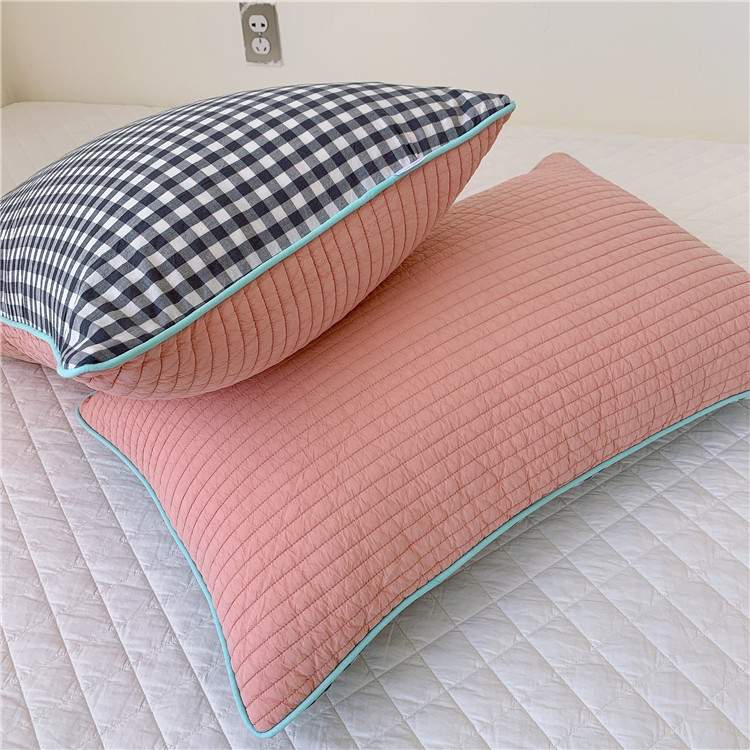 Navlaka za jastuk – prešivana, pamuk, twill tkanina, reaktivno bojanje, periva