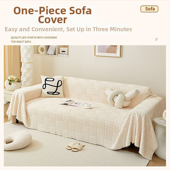 Púpos velúr kanapévédő sarokkanapéra, univerzális, csúszásmentes, teljes fedettség, letisztult és modern stílus