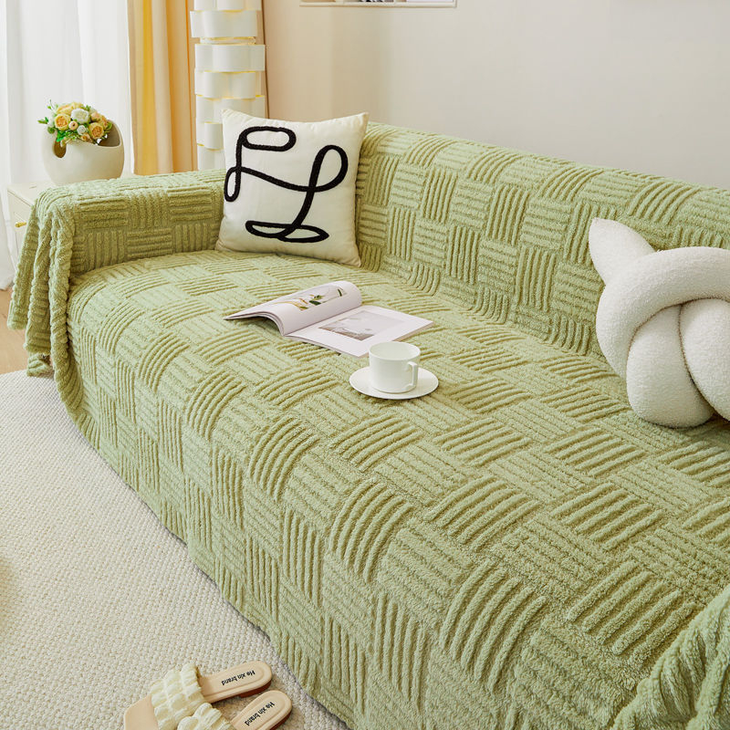 Púpos velúr kanapévédő sarokkanapéra, univerzális, csúszásmentes, teljes fedettség, letisztult és modern stílus