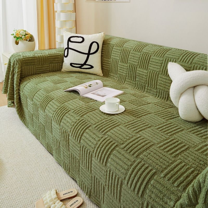 Púpos velúr kanapévédő sarokkanapéra, univerzális, csúszásmentes, teljes fedettség, letisztult és modern stílus