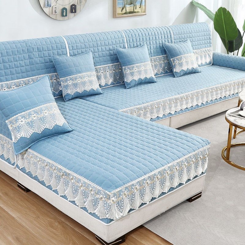 Kanapé párna- és háttámla huzat készlet, univerzális illeszkedés, minimalist stílusú skandináv, négy évszakos használat (univerzális illeszkedés; minimalist stílus; négy évszakos használat)