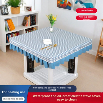 Покривка за маса - водоустойчива, маслоустойчива, термостойка, миеща се (Бранд: Unique; Стил: Модерна простота)