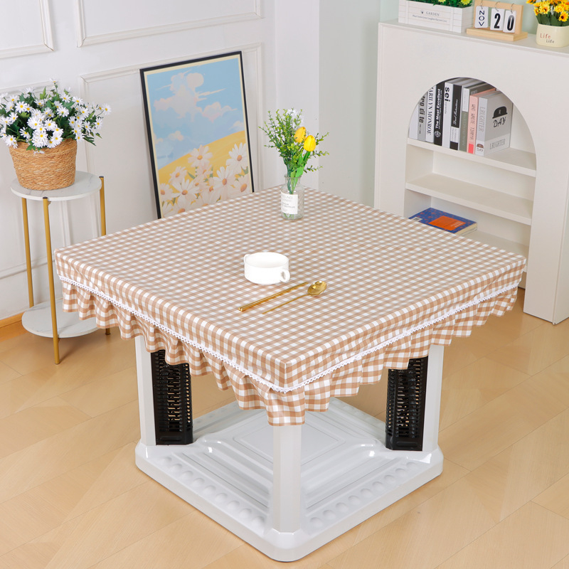 Покривка за маса - водоустойчива, маслоустойчива, термостойка, миеща се (Бранд: Unique; Стил: Модерна простота)