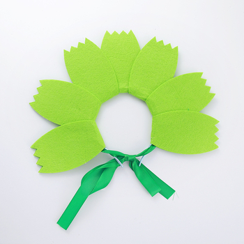 Bērnu galvas lente ar filca ziedu, rokas darbs, korejiešu stils, vasara 2024