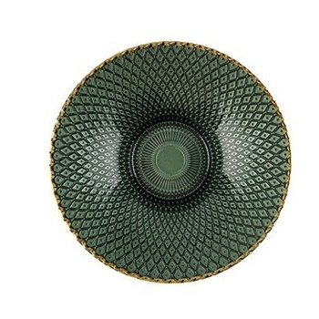 Metalinė vaisių lėkštė su elektroplakavimo danga, naujas kinų stilius, prekės ženklas Huanze Ceramics