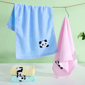 Dječji ručnik od bambusovih vlakana s Panda motivom, mekan, šavom, 50–80 g