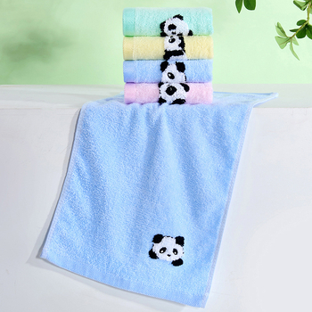 Dječji ručnik od bambusovih vlakana s Panda motivom, mekan, šavom, 50–80 g