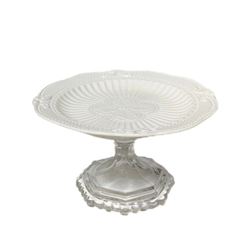 Tongfa kerámia tányér, szabálytalan alak, több mintázat