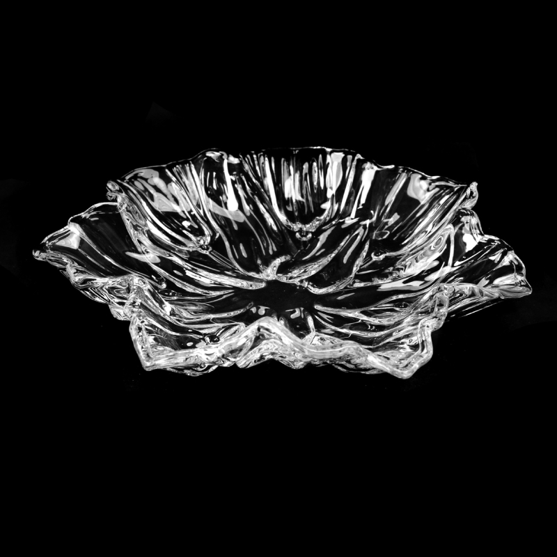 Стъклена плодова чиния Tulip — средиземноморски стил, премиум клас, марка wangsan, лансирана през пролет 2021