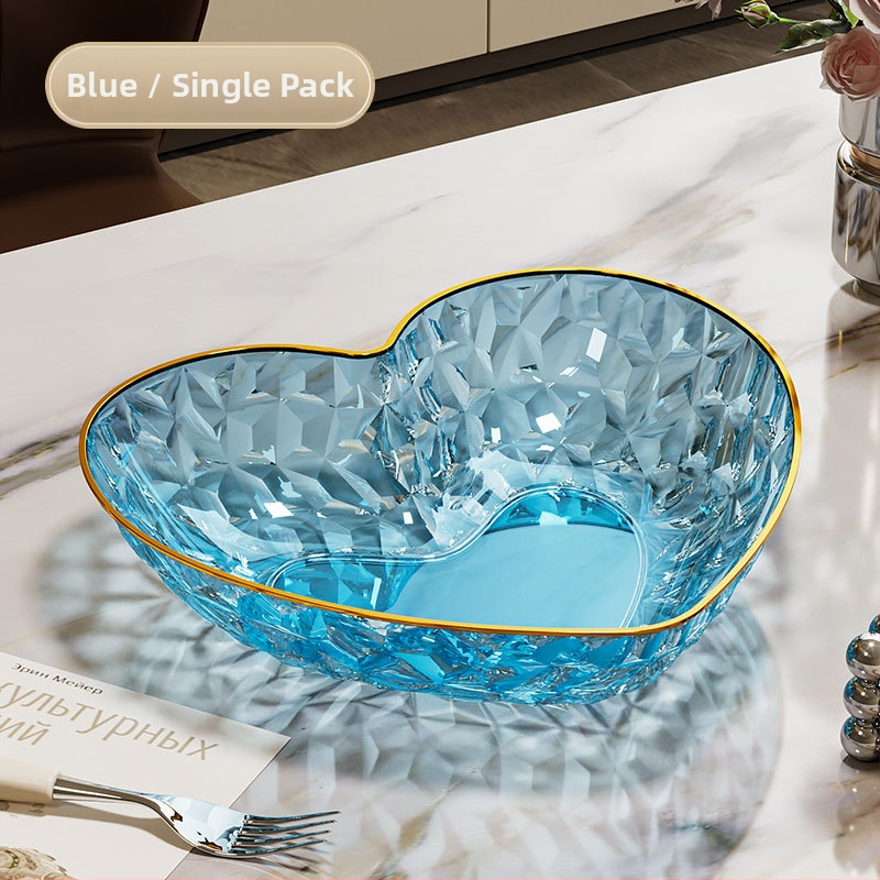 Пластмасова чиния за плодове, луксозен стил, прост дизайн, пускане през 2025 г.