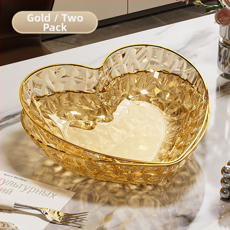 Пластмасова чиния за плодове, луксозен стил, прост дизайн, пускане през 2025 г.