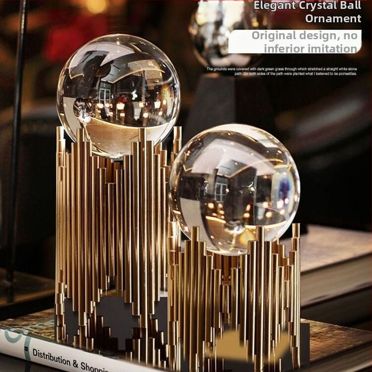 Kristallkuuli dekoratiivne ese veinikapile, Skandinaavia moodsas kontor, elutuba, koridor ja TV kapp (Bränd: Unique; Materjal: sulam; Kingituste eesmärk: reklaamkingitused; Kingitus: ärikingitused)