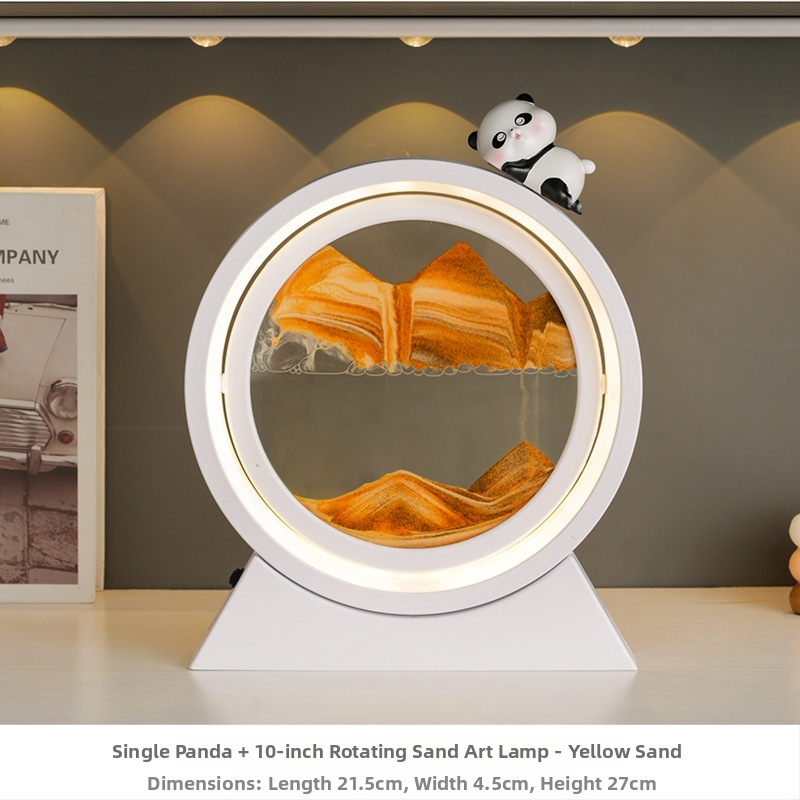 Mervis smilšu stundas pulkstenis ar smilšu gleznojumu, roku darbs, mūsdienīgs minimālisma interjera dekors dzīvojamajai istabai un birojam, lieliska dāvana jaunajai mājai