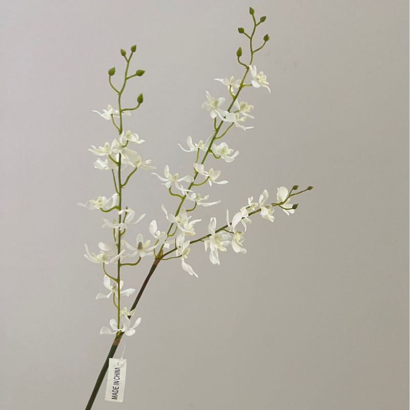 Tehislik Phalaenopsis orhidee pajukäedega – elutoa ja teleri kappide dekoratsioon (Materjal: siidlilled; Toote kuju: üks oks; Tüüp: orhidee; Rakendused: kodu dekoratsioon, hotellide dekoratsioon, restoranide dekoratsioon, fotorekviziidid)