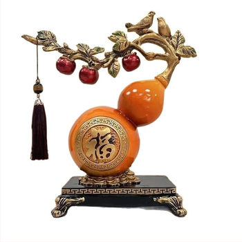 Dekoratīvs priekšmets jaunā ķīniešu stilā – sveķu materiāls, gravēts, rokām darināts un rokām apgleznotots