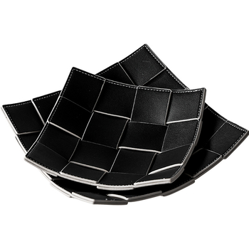 Kožna kutija za pohranu, ručno izrađena, moderni minimalistički dizajn, za dnevni boravak i organiziranje malih predmeta.