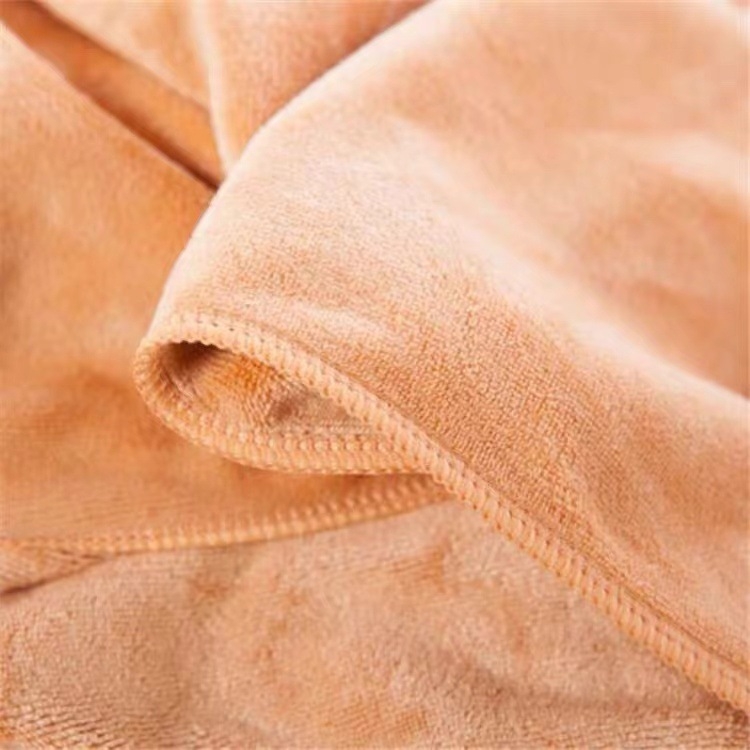 Finomrostos fürdőlepedő felnőtteknek, vastag és rendkívül nedvszívó, szöszmentes, Jiu Rou (300–400 g; 120D; szegélyezés; testreszabható)