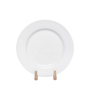 Han He porculanski kružni tanjur, mikrovalna siguran, glazura pahulja snijega, moderni minimalistički stil,Hotelsko/restoransko posuđe