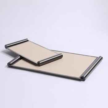 Metalni pladanj za pohranu i dekoraciju s elektroplatiranim završetkom, moderni minimalistički stil za dnevni boravak