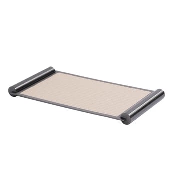 Metalni pladanj za pohranu i dekoraciju s elektroplatiranim završetkom, moderni minimalistički stil za dnevni boravak