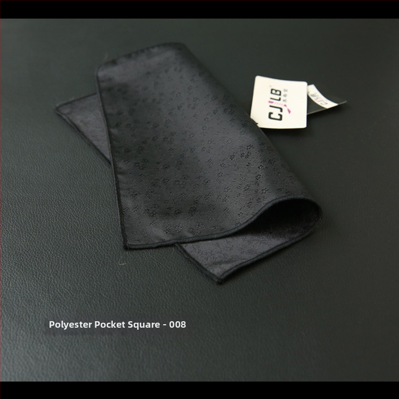 Полиестерна джобна кърпичка с ивици, жакардово тъкане, стил Leisure, за възрастни, зима 2020