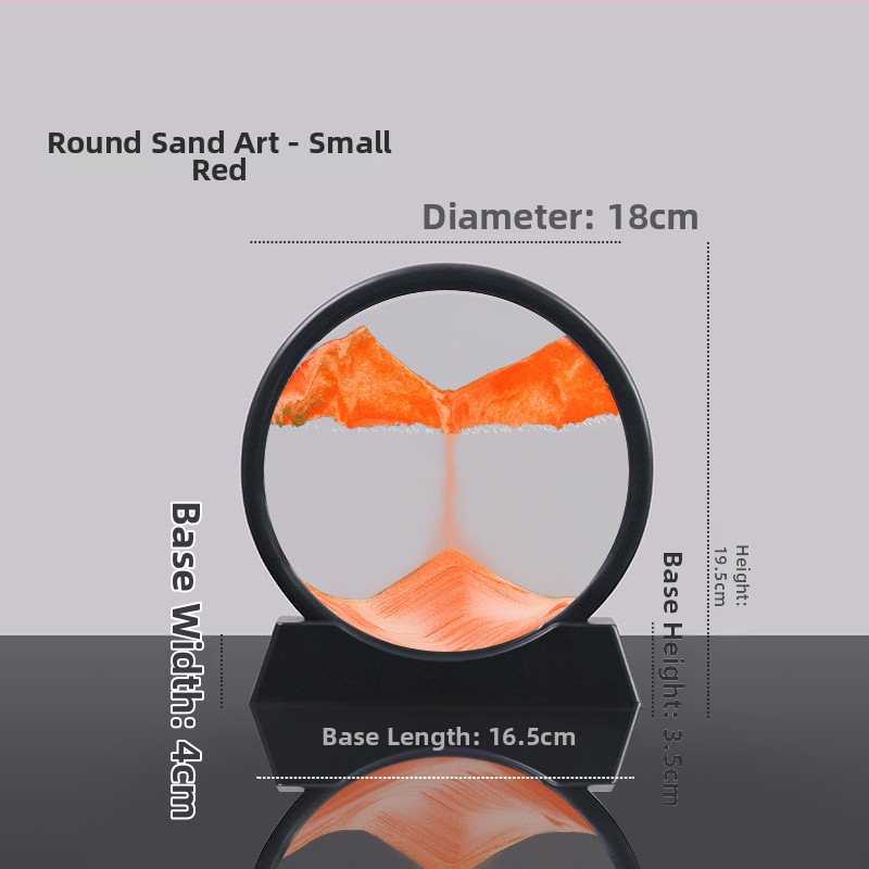Tekošā smilšu dekora darbs dzīvojamā istabā un birojā, mūsdienīgs minimālisma stils, viegls luksusa smilšu mākslas darbs