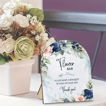 Koka svētku sagaidīšanas zīme uz statīva – galda un bāra dekorācijām, ornaments; Zīmols: Lefan craftsmanship; Materiāls: Boxwood; Stils: moderns vienkāršums