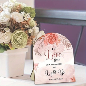 Koka svētku sagaidīšanas zīme uz statīva – galda un bāra dekorācijām, ornaments; Zīmols: Lefan craftsmanship; Materiāls: Boxwood; Stils: moderns vienkāršums