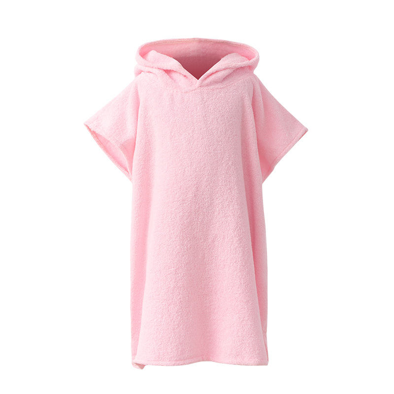 Gyerekeknek szóló kapucnis fürdőlepedő - Lusu youpin, 100% pamut, kétszeresen rétegű waffles szövet, nedvszívó, sima szövésű (plain weave), 300-400 g