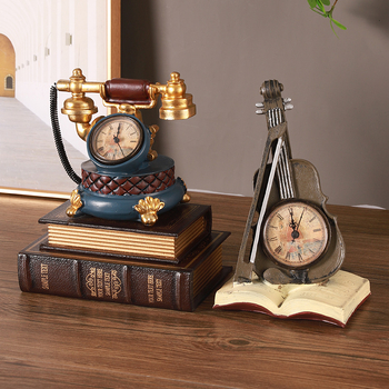 Euroopa stiilis retro telefoni dekoratiivne figuur sünteetilisest vaigust, bränd Ancient Master, vaigukunst, kartongpakend