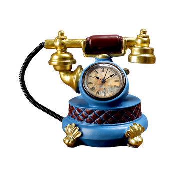 Euroopa stiilis retro telefoni dekoratiivne figuur sünteetilisest vaigust, bränd Ancient Master, vaigukunst, kartongpakend