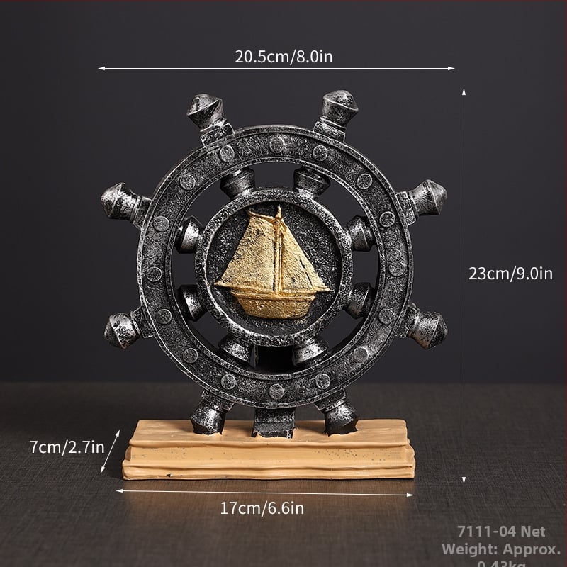 Euroopa stiilis retro telefoni dekoratiivne figuur sünteetilisest vaigust, bränd Ancient Master, vaigukunst, kartongpakend