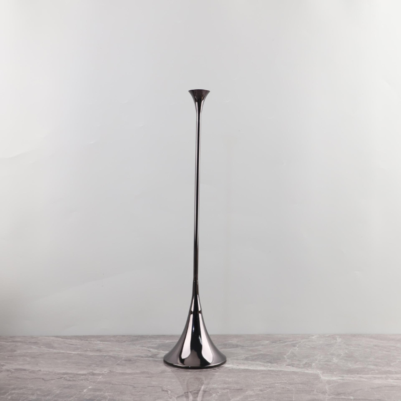 Gyertyatartó • fém dekoráció, márka Super Jie, geometriai design, otthoni berendezéshez