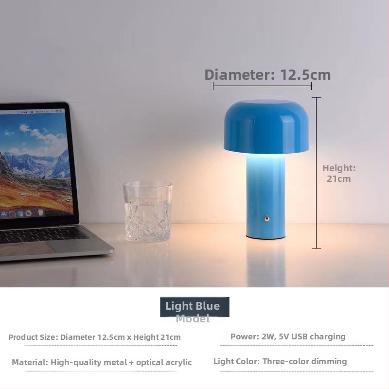 Aoda Lighting grybo stalo lemputė – šiaurietiško stiliaus, ES CE sertifikatas, naktinė lemputė, aplinkos apšvietimas, dekoracijos