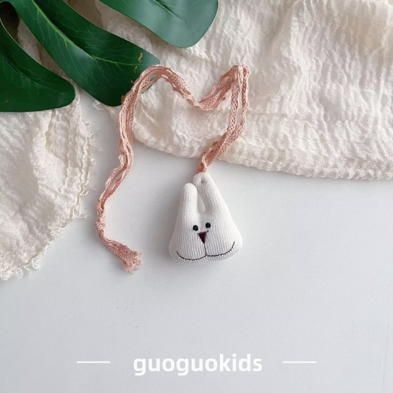 Bērnu tekstila kulons ar dzīvnieka karikatūru — Roku darbs, bērnu stils, auduma materiāls