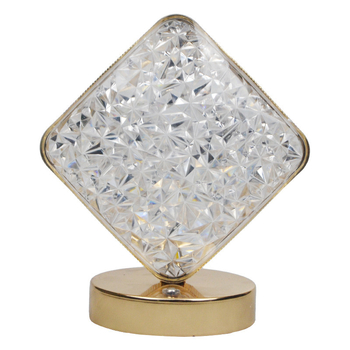 Galda lampiņa ar Zvaigzni un Mēnesi, mūsdienīgs minimālisma stils, modelis YL-014, materiāls plastika, spriegums ≤36V