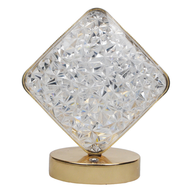 Galda lampiņa ar Zvaigzni un Mēnesi, mūsdienīgs minimālisma stils, modelis YL-014, materiāls plastika, spriegums ≤36V