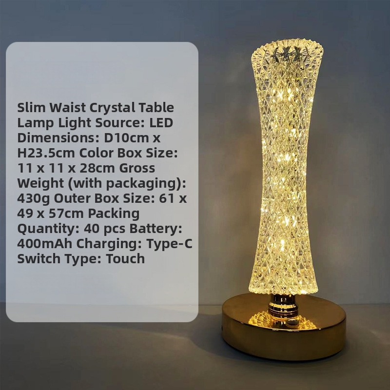 Galda lampiņa ar Zvaigzni un Mēnesi, mūsdienīgs minimālisma stils, modelis YL-014, materiāls plastika, spriegums ≤36V