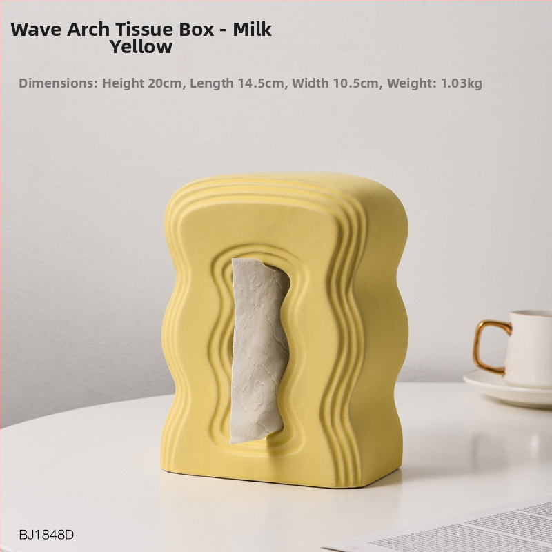 Servetėlių dėžutė iš rezino su akmeninės statulos dizainu, skandinaviškas stilius, namų dekoras, verslo dovana