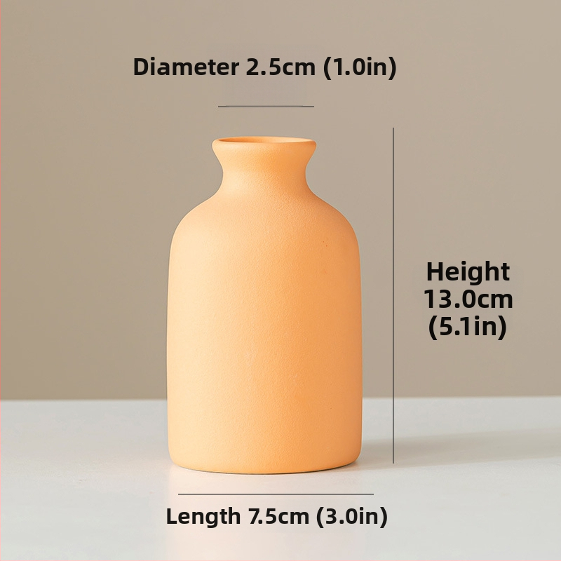 Porcelánová súprava váz — moderný minimalistický keramický set, štyri kusy, Zhiyu baihua (Materiál: Porcelán; Značka: Zhiyu baihua; Kategória: Váza; Štýl: Moderný minimalistický)