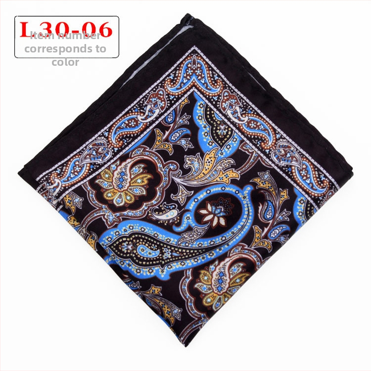 Джобна кърпичка - полиестерни нишки, извит кант, вечерно облекло, Пролет 2023