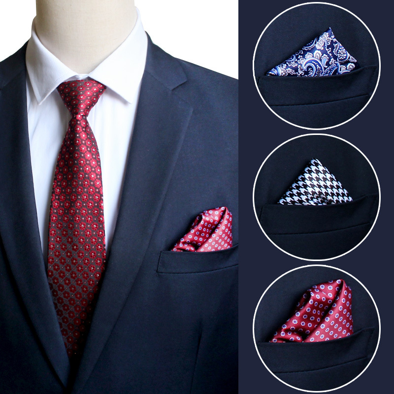 Джобна кърпичка - полиестерни нишки, извит кант, вечерно облекло, Пролет 2023