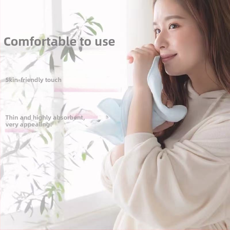 Dvielis/Sejas dvielis – Imabari, tīra kokvilnas gaaze, 100D pavediens, vienkārša audums, 80–100 g