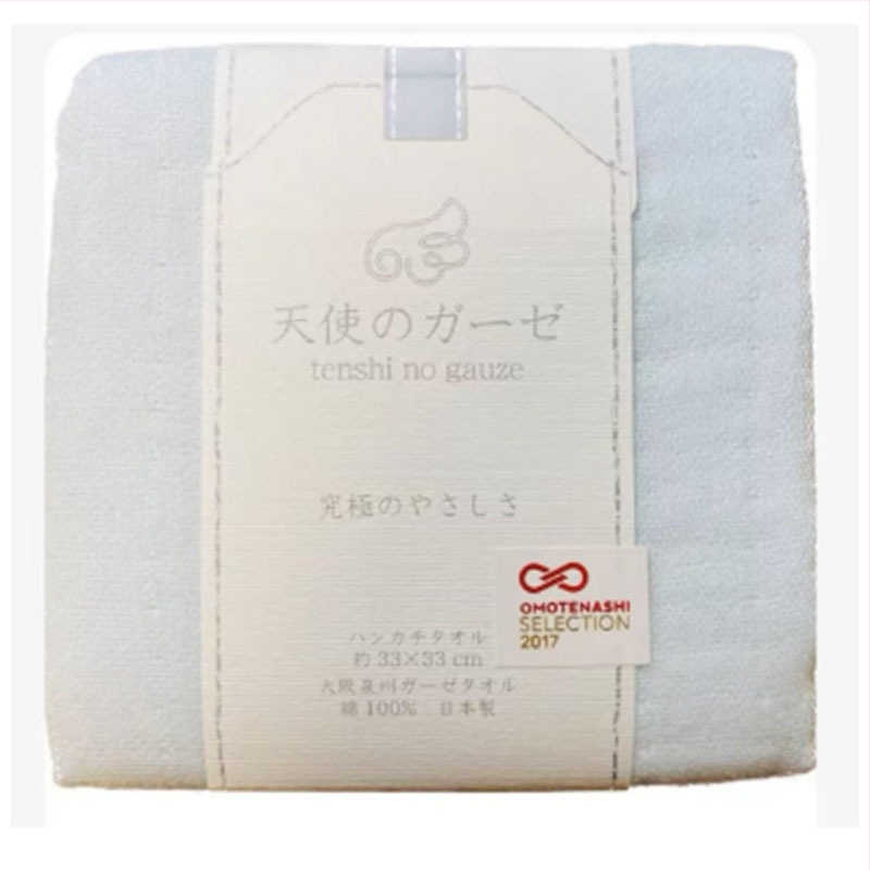 Rätik/Näo rätik – Imabari, puhas puuvillane gaze, 100D lõng, lihtne kudumine, 80–100 g