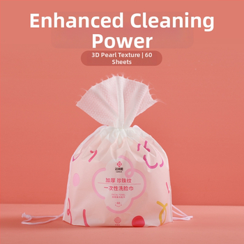 Grace Jie Liya arc törlőkendők, növényi rost, egyszer használatos, formázási folyamat, testreszabás nélkül